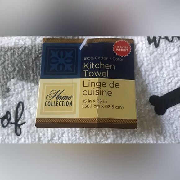 NWT … HOME COLLECTION Kitchen Towel - Picture 4 of 5